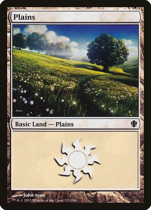 Plains · Commander 2013 337/356