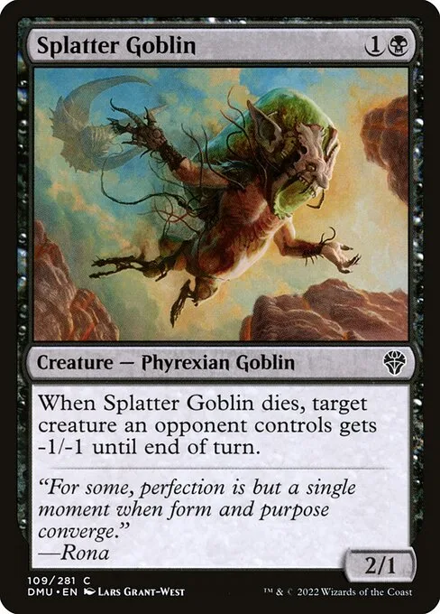 Splatter Goblin · Dominaria United 109/453