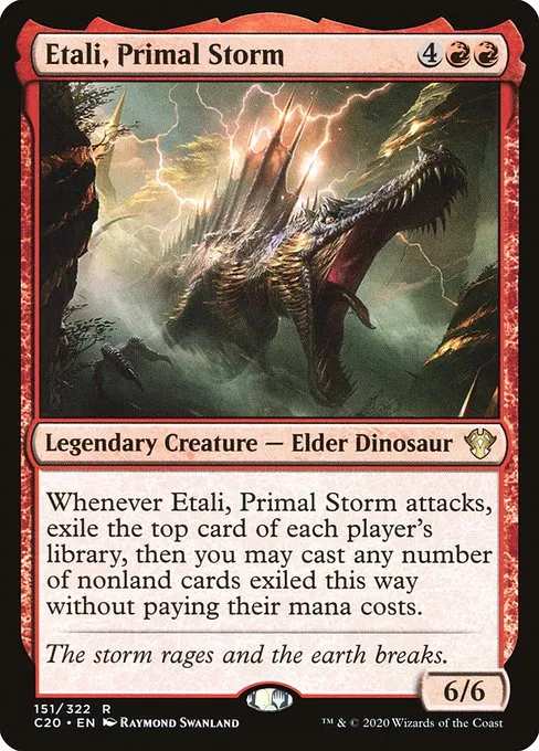 Etali, Primal Storm · Commander 2020 151/322