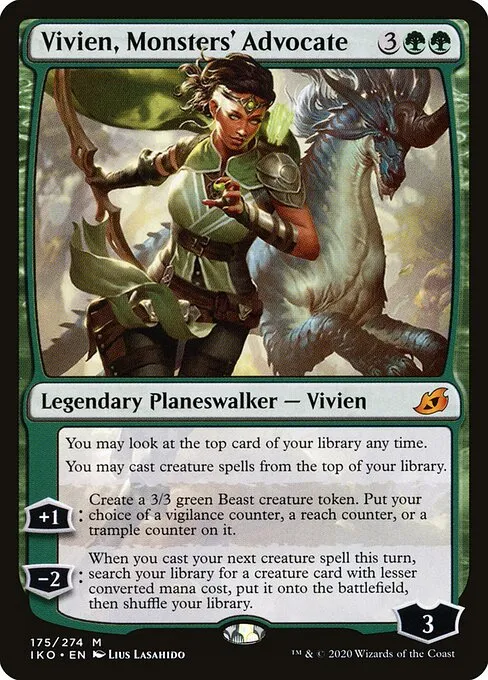 Vivien, Monsters' Advocate · Ikoria: Lair of Behemoths 175/390