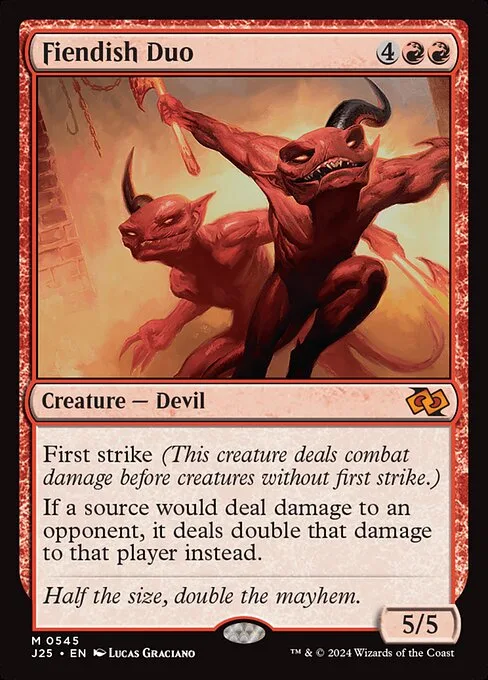 Fiendish Duo · Foundations Jumpstart 545/779