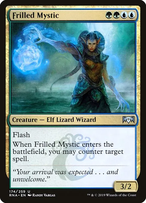 Frilled Mystic · Ravnica Allegiance 174/273