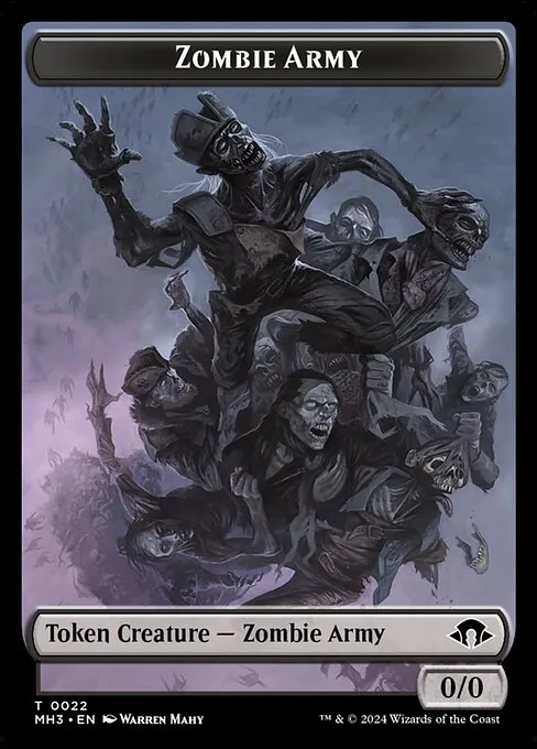 Zombie Army · Modern Horizons 3 Tokens 22/43