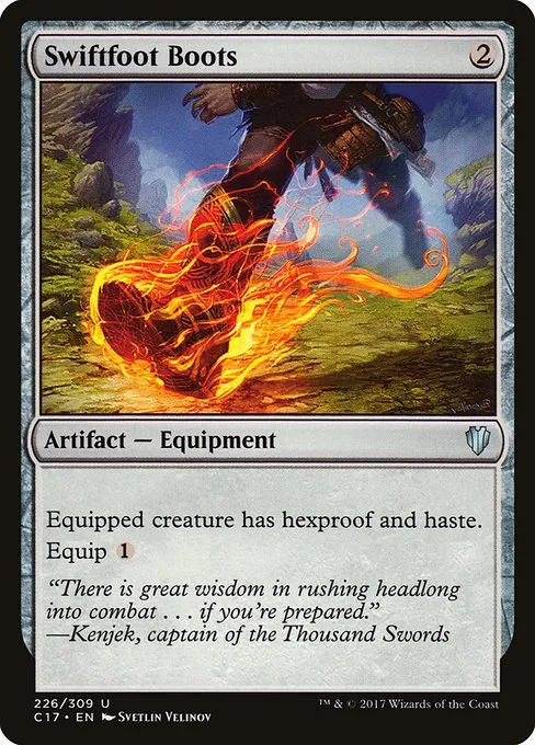 Swiftfoot Boots · Commander 2017 226/309