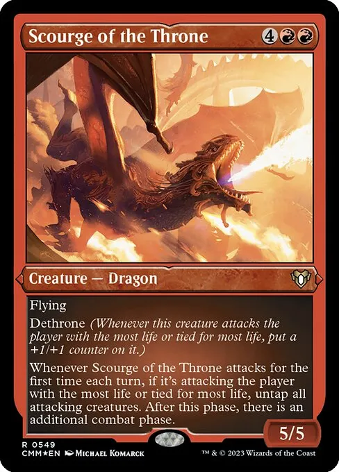 Scourge of the Throne · Commander Masters 549/1067