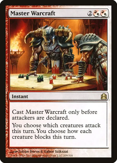 Master Warcraft · Commander 2011 209/318