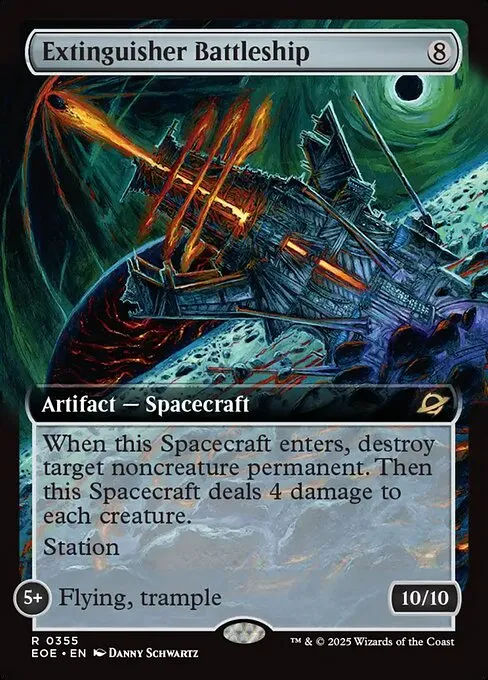 Extinguisher Battleship · Edge of Eternities 355/400