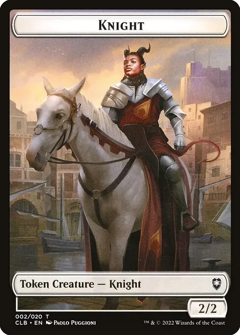 Knight · Battle for Baldur's Gate Tokens 2/51