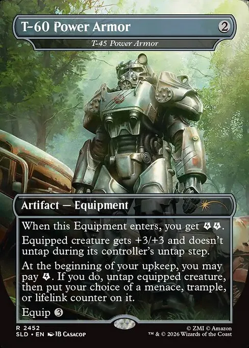 T-45 Power Armor · Secret Lair Drop 2452/2547