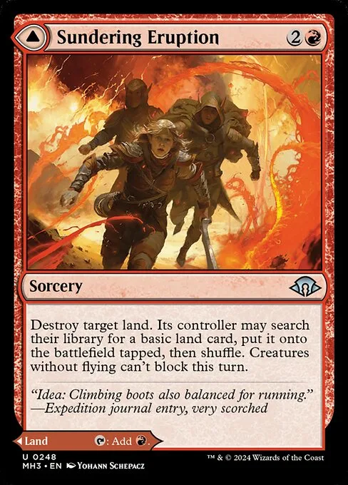 Sundering Eruption // Volcanic Fissure · Modern Horizons 3 248/528