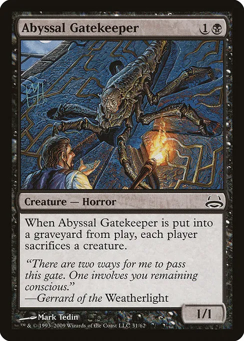 Abyssal Gatekeeper · Duel Decks: Divine vs. Demonic 31/62