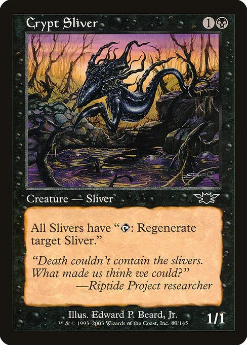 Crypt Sliver · Legions 63/145