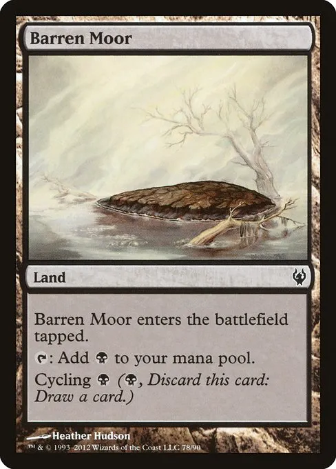 Barren Moor · Duel Decks: Izzet vs. Golgari 78/90