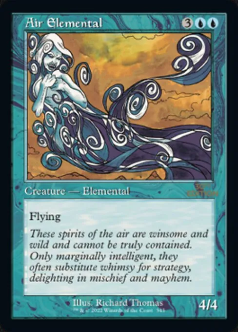 Air Elemental · 30th Anniversary Edition 343/594