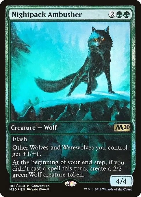 Nightpack Ambusher · Core Set 2020 Promos 185/144