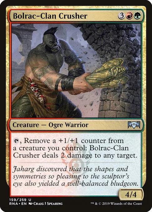 Bolrac-Clan Crusher · Ravnica Allegiance 159/273