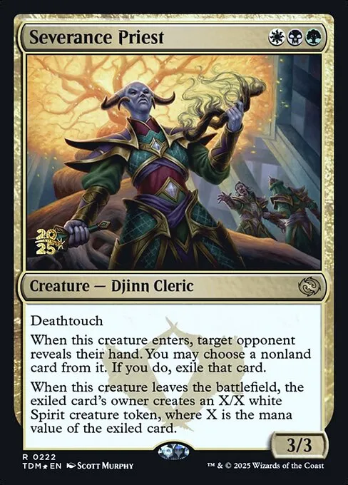 Severance Priest · Tarkir: Dragonstorm Promos 222s/160