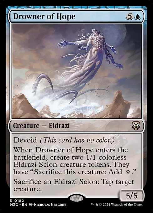 Drowner of Hope · Modern Horizons 3 Commander 182/398
