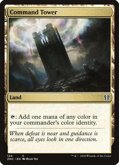 Command Tower · Zendikar Rising Commander 124/142