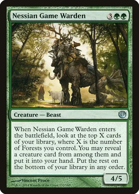 Nessian Game Warden · Journey into Nyx 132/165