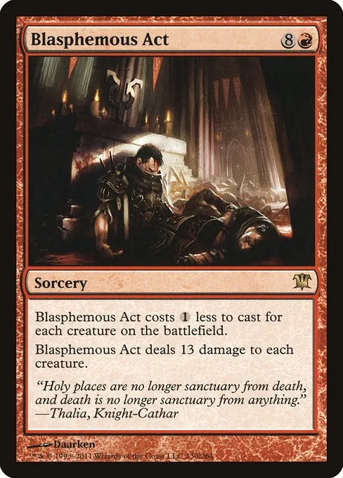 Blasphemous Act · Innistrad 130/264