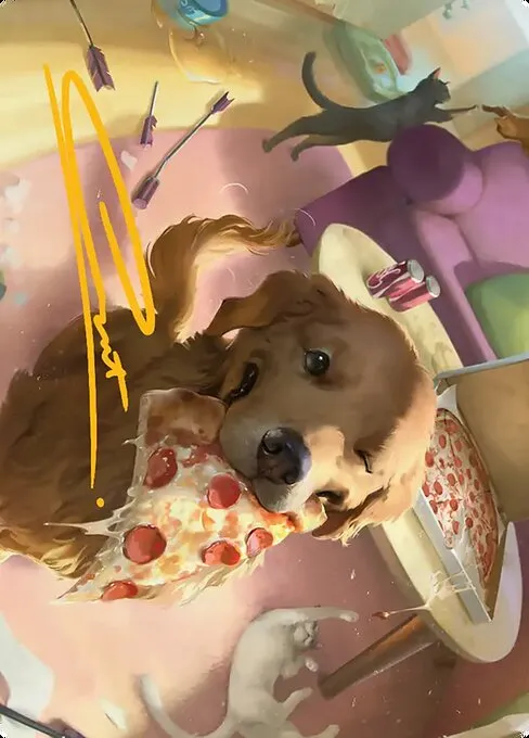 Lucky the Pizza Dog // Lucky the Pizza Dog · Marvel Super Heroes Art Series 44/66