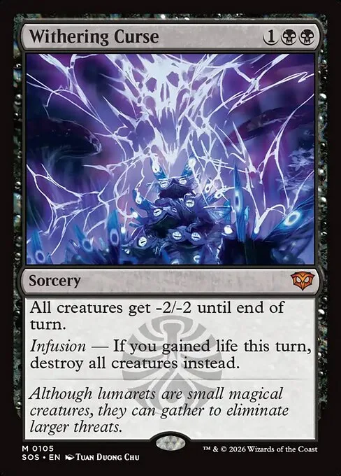 Withering Curse · Secrets of Strixhaven 105/368