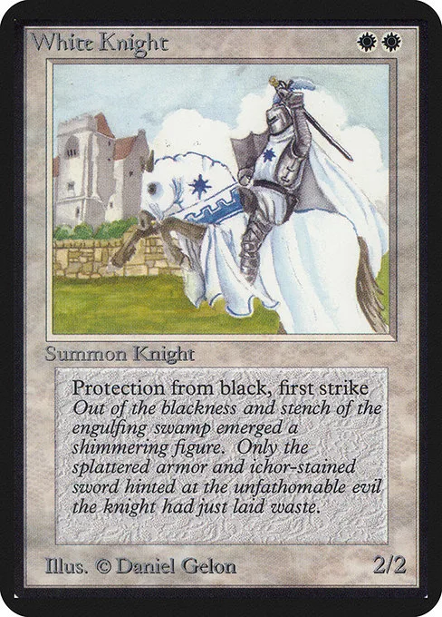 White Knight · Limited Edition Alpha 43/295