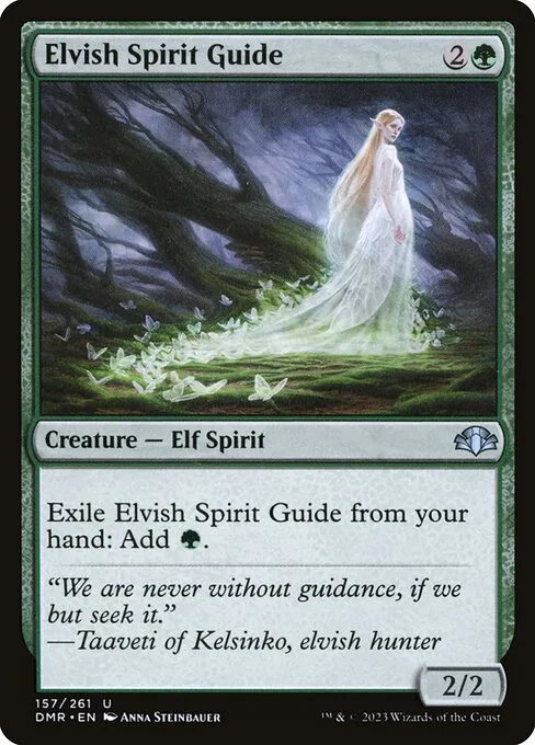 Elvish Spirit Guide · Dominaria Remastered 157/457