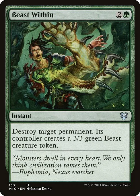 Beast Within · Midnight Hunt Commander 133/187
