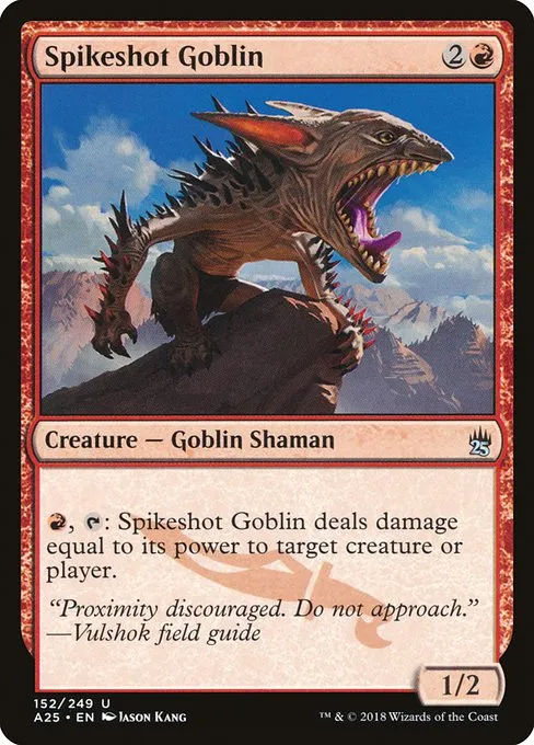 Spikeshot Goblin · Masters 25 152/249