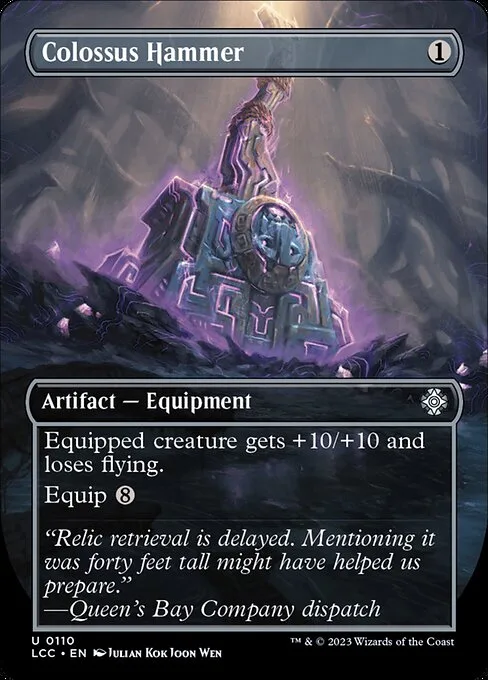 Colossus Hammer · The Lost Caverns of Ixalan Commander 110/370