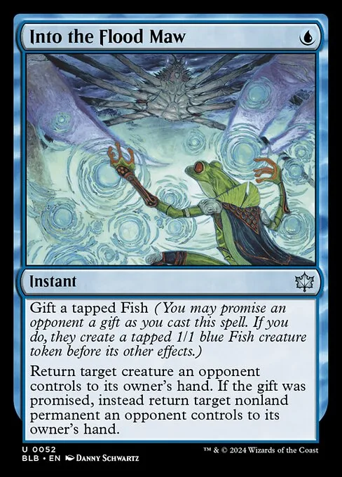 Into the Flood Maw · Bloomburrow 52/398
