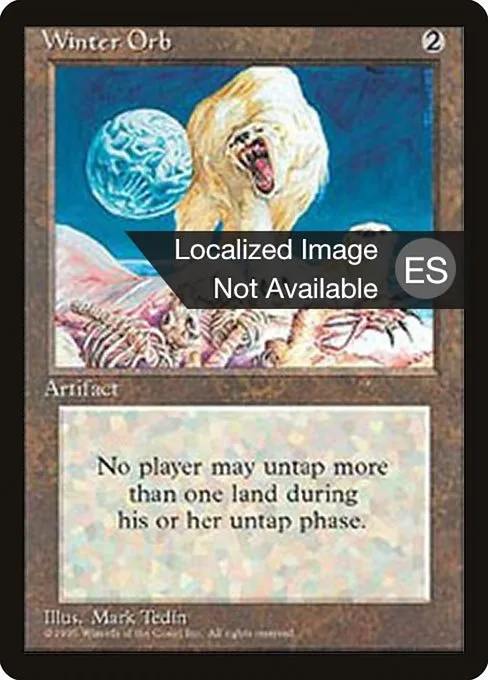 Winter Orb · Fourth Edition Foreign Black Border 358/378