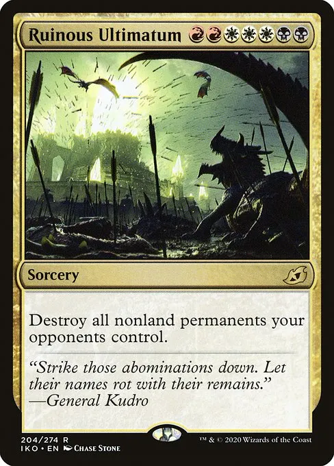 Ruinous Ultimatum · Ikoria: Lair of Behemoths 204/390