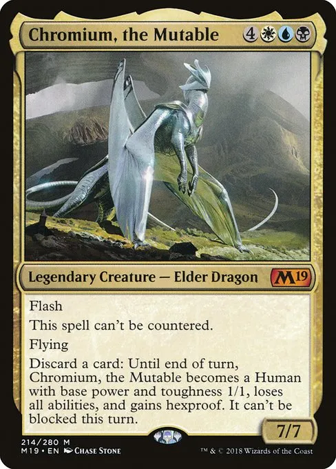 Chromium, the Mutable · Core Set 2019 214/314