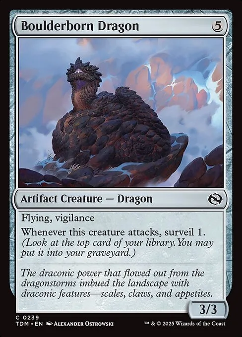 Boulderborn Dragon · Tarkir: Dragonstorm 239/427