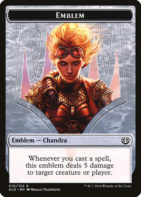 Chandra, Torch of Defiance Emblem · Kaladesh Tokens 10/13