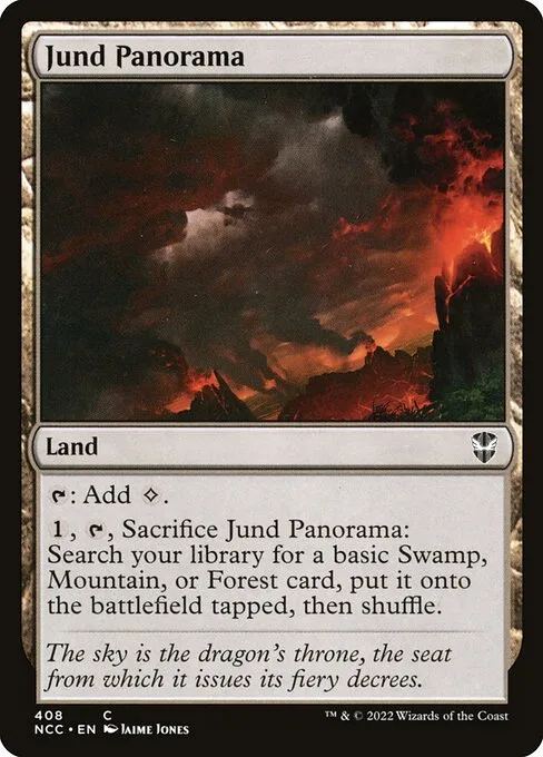 Jund Panorama · New Capenna Commander 408/447