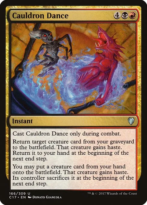 Cauldron Dance · Commander 2017 166/309
