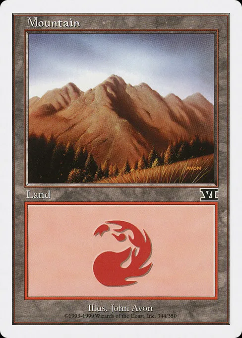 Mountain · Classic Sixth Edition 344/351