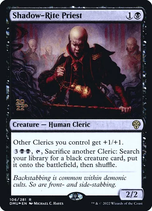 Shadow-Rite Priest · Dominaria United Promos 106s/161