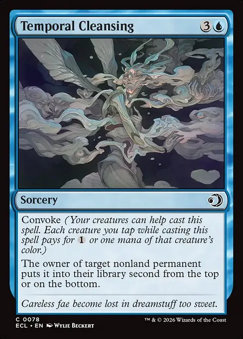 Temporal Cleansing · Lorwyn Eclipsed 78/408