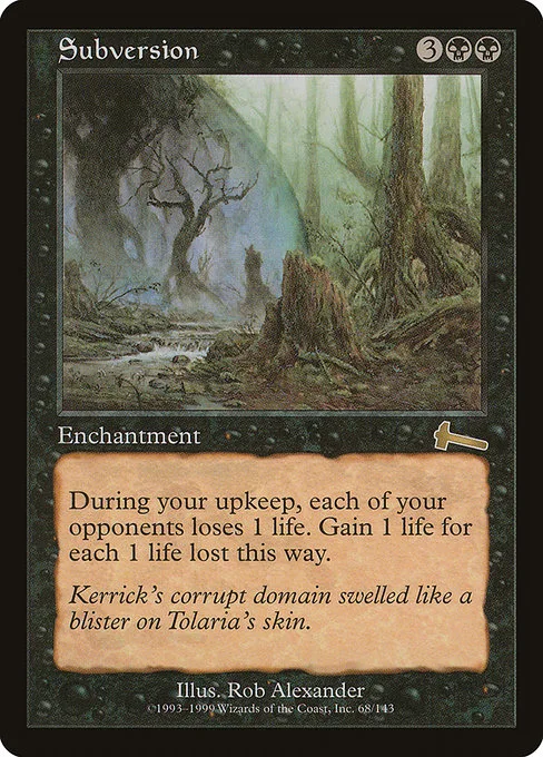 Subversion · Urza's Legacy 68/143