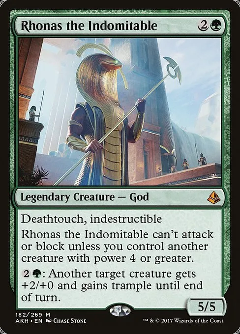 Rhonas the Indomitable · Amonkhet 182/287