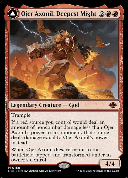 Ojer Axonil, Deepest Might // Temple of Power · The Lost Caverns of Ixalan 158/416
