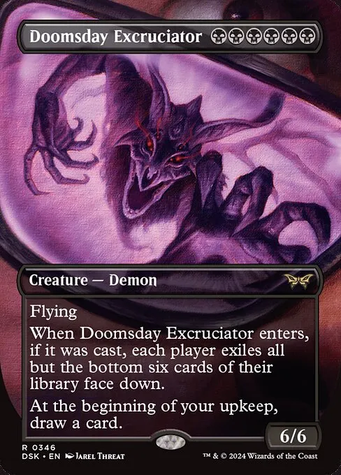 Doomsday Excruciator · Duskmourn: House of Horror 346/419