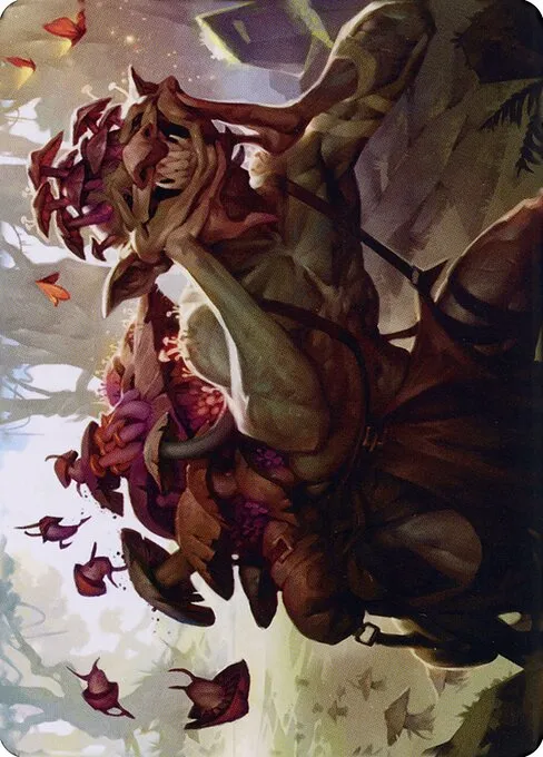 Sprouting Goblin // Sprouting Goblin · Dominaria United Art Series 38/81