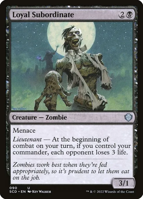 Loyal Subordinate · Starter Commander Decks 90/352