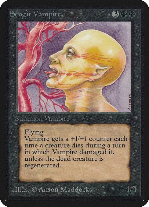 Sengir Vampire · Limited Edition Alpha 127/295